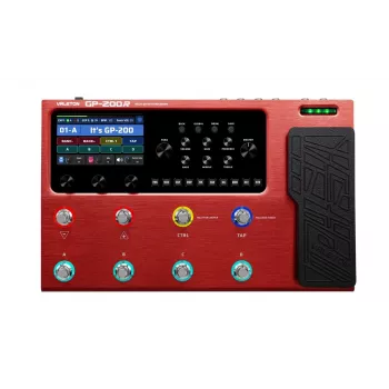 Valeton GP-200R multieffekt gitarrprocessor med expressionpedal