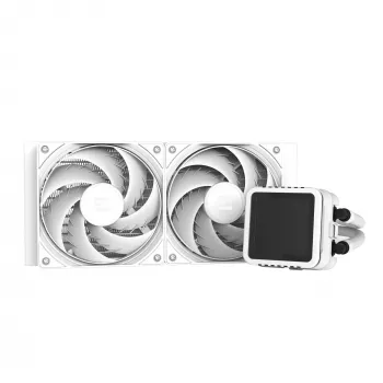 Zalman ALPHA2 DS A24 240 mm vit AIO-vätskekylare för CPU