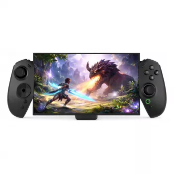 Deltaco GAM-196 kabelansluten USB-C-gamepad för Nintendo Switch 2, svart