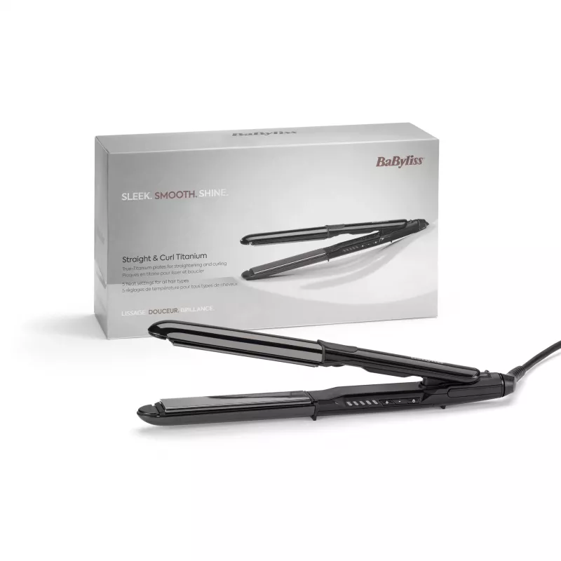 BaByliss Straight and Curl ST486E plattång