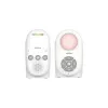 Chillax CB210 DECT digital ljudbabyvakt med talkfunktion, temperatursensor och nattlampa, vit