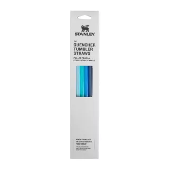 STANLEY sugrörsset för The Quencher Travel Tumbler 1,18L, 4 st, blå