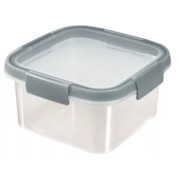 CURVER Smart Eco Fresh kvadratisk förvaringsburk för mat, 1,1 L, 16x16x9 cm
