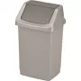 CURVER Click-It soptunna 9L silver