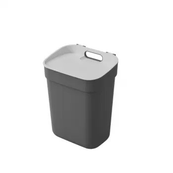 CURVER Ready To Collect 10L matavfallsbehållare mörkgrå/ljusgrå