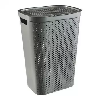 CURVER Infinity Recycled 60L förvaringslåda 44x35x60 cm mörkgrå