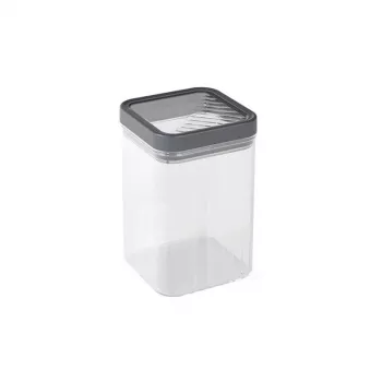 CURVER Kara förvaringsburk för torra livsmedel 1,2L transparent/mörkgrå