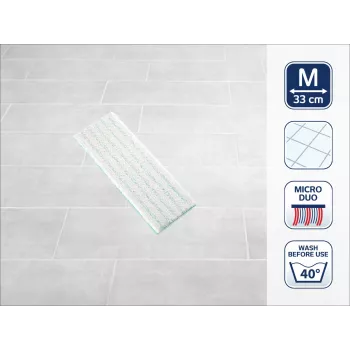 LEIFHEIT Picobello M Cotton Plus utbytbart moppöverdrag 33cm