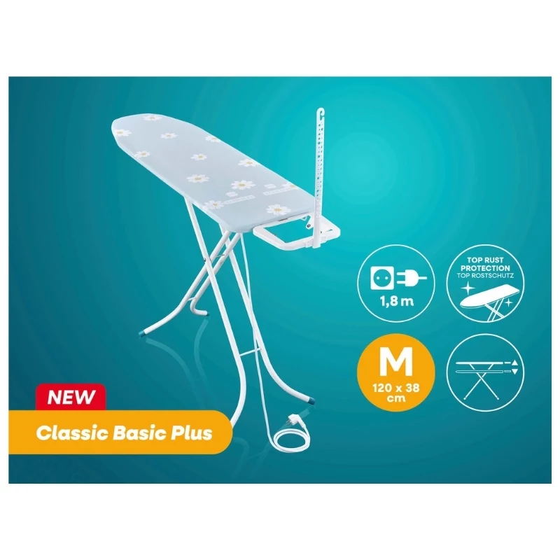 LEIFHEIT strykbräda Classic M Basic Plus 120x38cm