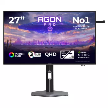 AOC AGP277QKDC 26,5 inch QHD OLED 720Hz spelskärm