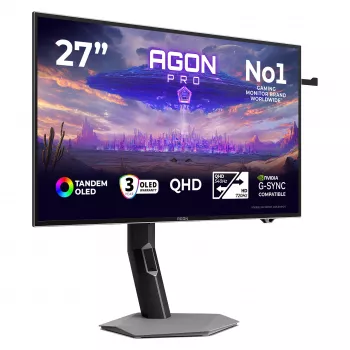 AOC AGP277QKDC 26,5 inch QHD OLED 720Hz spelskärm