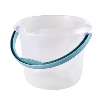Keeeper Mika Bucket with Spout, 5 L, Ø24x20 cm, Transparent