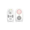 Chillax CB260 DECT digital ljudbabyvakt med intercomfunktion, temperatursensor, nattlampa, vaggvisor och vibrationslarm – vit