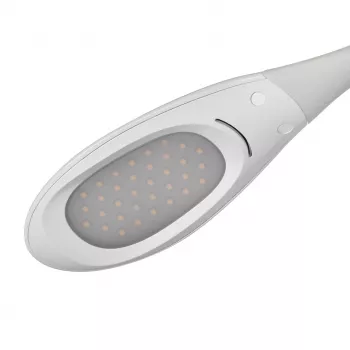 Activejet AJE-RAINBOW 2 LED-skrivbordslampa med RGB-bas, flexibel arm, dimbar, touchstyrning, 7W huvudljus, 350lm, 2800K-6500K, svart