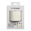 STANLEY The Quencher Boot + sugrörstopper-set, skyddande silikontillbehör för 1,18L-tumbler, Light Cream