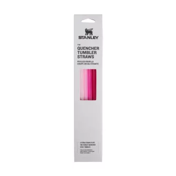 STANLEY sugrörsset 4 st. för The Quencher Travel Tumbler 1,18L rosa