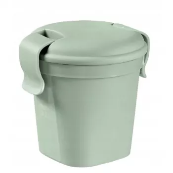 CURVER livsmedelsskål mugg S 0,4L Smart Eco To Go Ø11x11cm soft green