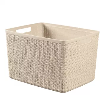CURVER korg Jute L 20L 36x28x23cm kräm
