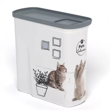 CURVER Pet Life hund- och kattfoderförvaringsbehållare 1,5 kg 2L