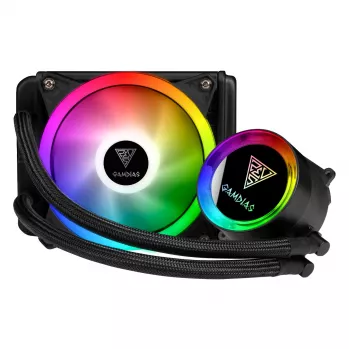GAMDIAS Chione E2-120 Lite2 ARGB 120mm AIO vätskekylare för CPU