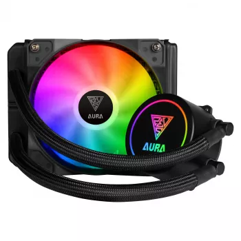 GAMDIAS Aura GL120 120mm ARGB AIO vätskekylare för CPU 16321-01600-30000-G