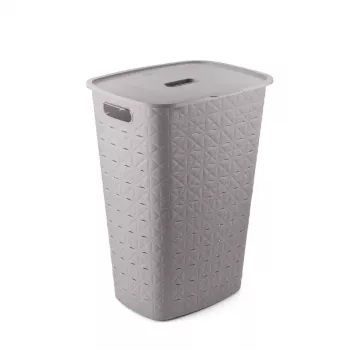 Curver Softex 56L tvättlåda Gråbrun