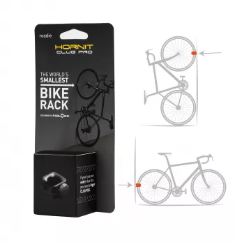 Hornit CLUG PRO Roadie Black S 7761RCP - 23mm-32mm (1-1.25) cykelhållare
