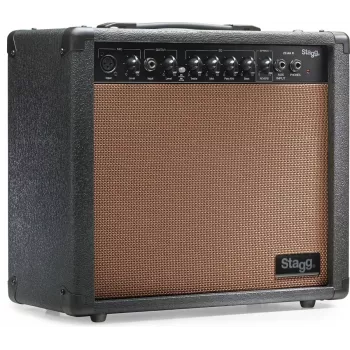 Stagg S20AAR 20W akustisk gitarreffektförstärkare med reverb