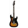 Stagg SES-60 SNB elgitarr – Sonic Blue, SSS-mikrofoner, al-kropp