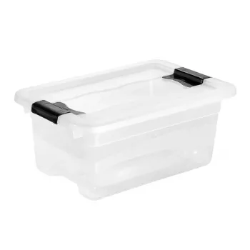 keeeper Crystalbox Cornelia förvaringslåda med lock, 4 L, 29,5 x 19,5 x 12,5 cm, transparent