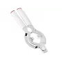 LEIFHEIT ComfortLine glasöppnare 103135 – enkel twist-assist, justerbart handtag, diskmaskinssäker, vit/grå