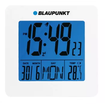 Blaupunkt CL02WH väckarklocka, vit