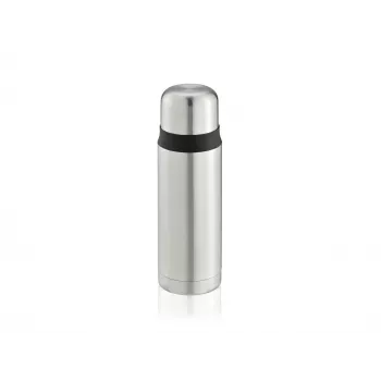 LEIFHEIT Thermos Coco 0,5L rostfri vakuumisolerad flaska, silver