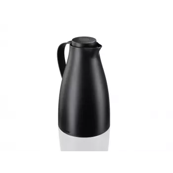 LEIFHEIT Thermos Harmonic svart 1L vakuumisolerad termos