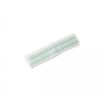 LEIFHEIT fönstertorkare reservmikrofiberöverdrag M, 32 cm, vit/turkos