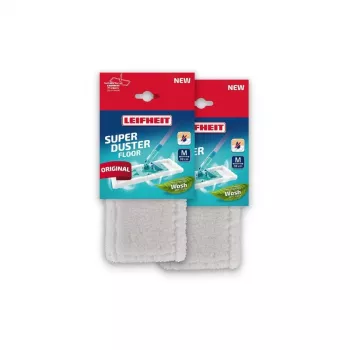LEIFHEIT ersättningstorkdukar 2 st SuperDuster Floor M 33cm