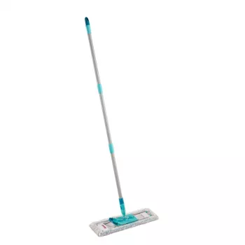 Leifheit Profi XL Cotton Plus golvmoppsöverdrag med fällbart handtag, 42 cm