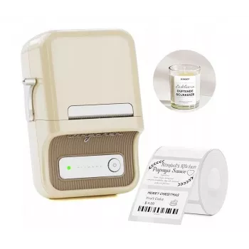 NIIMBOT B21 vit trådlös etikettskrivare 203 dpi Bluetooth