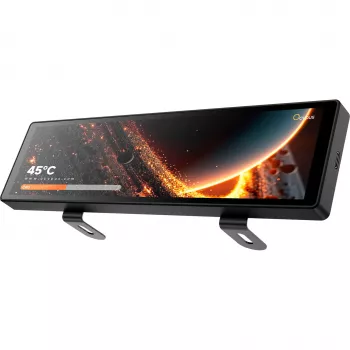OCYPUS Sigma ES916 9,16 inch IPS WUXGA Mini-HDMI-skärm med USB-C-strömförsörjning, svart