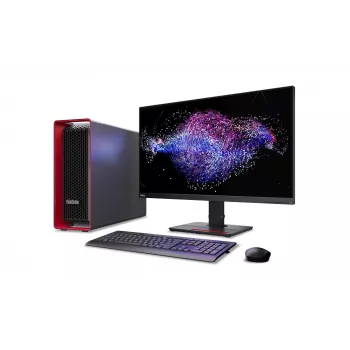 Lenovo ThinkStation P8 30HH00A3GE tornarbetsstation, AMD Ryzen Threadripper PRO 9965WX, 128GB RAM, 1TB SSD, 1000W, Windows 11 Pro