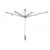 LEIFHEIT Linomatic 500 Plus torkvinda 50 m silver/grön