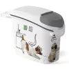 CURVER Pets Life hundfoderförvaringsbehållare 6 kg 15L 23x50x36 cm