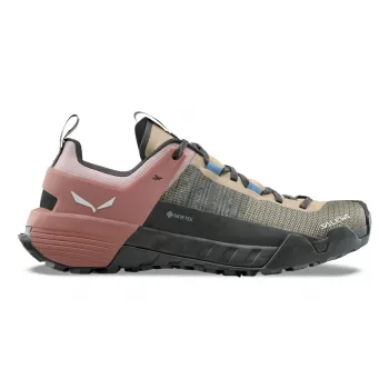 SALEWA Women's Wildfire Quick GTX Approach Shoes Red Plum/Black UK 5