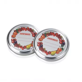 LEIFHEIT konserveringsringar 10 st Ø8,2 cm för glas med rund kant Ø7,5 cm