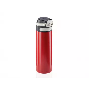 LEIFHEIT Thermo Mug Flip 600 ml röd