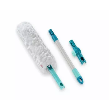 LEIFHEIT Superduster XL Pro Reach set – 56 cm elektrostatiskt dammoppshuvud med 43 cm skaft