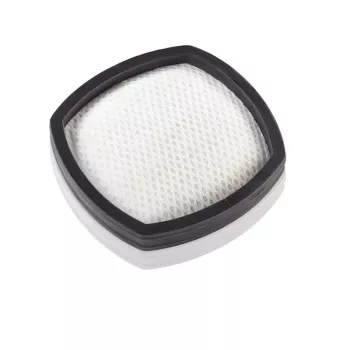 LEIFHEIT mikrofilter MIF för Regulus PowerVac 2in1 batteridammsugare – Tvättbart & återanvändbart reservfilter, filtrerar fint damm, allergener & djurhår, vit/grå