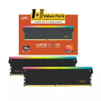 V-Color Manta XSky RGB 16GB DDR5-6000 CL28 EXPO minnesmodul, svart