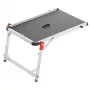 HAILO TP2 Pro trapplattform – justerbar aluminiumsarbetsplattform för trappor, 150 kg, EN 131