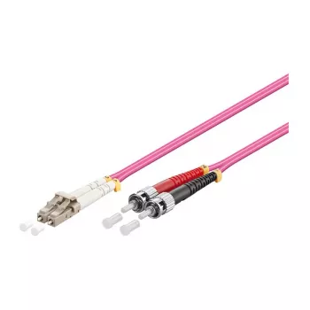 Good Connections LW-820LT4 duplex fiberoptisk patchkabel OM4 50/125, LC/ST, 20 m
